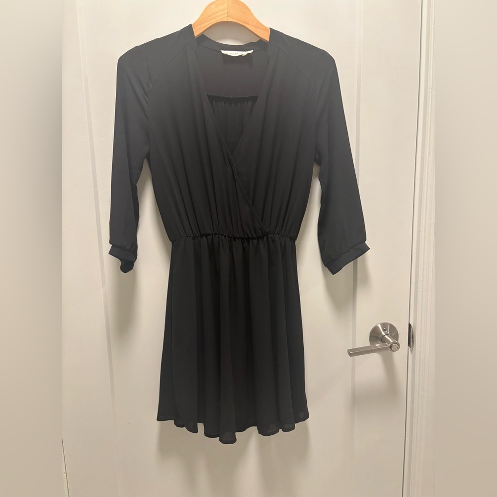 Lush Half Collar Mini Dress